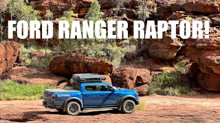 NEW 2023 FORD RANGER RAPTOR OFFROADING IN PALM VALLEY!