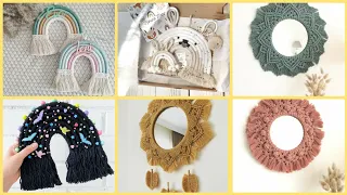 DIY : EASY MACRAME WALLHANGING FOR BEGINNERS | STEP BY STEP MACRAME IDEAS| 30 MINUTE WALLHANGING