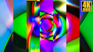 Party Colourful Glow Mystic Chaos | Motion 4K Screensaver | VJ LOOP | No Music