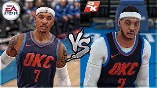 5 Things NBA 2k18 does BETTER than NBA Live 18!