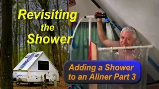 Aliner Shower Revisited - DIY Update