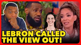 Lebron James DESTROYS The View For HATING Caitlin Clark