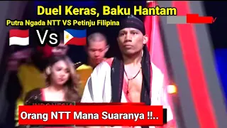 Duel Sengit❗Jual Beli Pukulan Petinju Indonesia vs Petinju Filipina