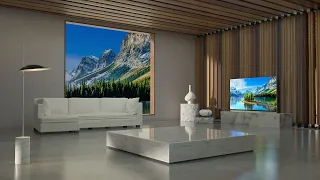 LG OLED E9 l Wallpaper-Thin TV