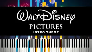 Walt Disney Pictures Intro (2022) - Piano Tutorial