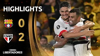 BARCELONA X SÃO PAULO | MELHORES MOMENTOS | CONMEBOL LIBERTADORES 2024