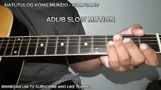 NATUTULOG KONG MUNDO - wolfgang guitar tutorial