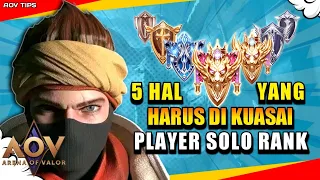 AOV Solo Rank Tips - Arena of Valor | Liên Quân mobile |傳說對決 | 펜타스톰 | RoV