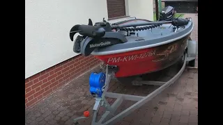 Moja łódź wędkarska do spinningowania RiverFox 420 GPx