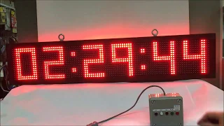 LED Digital Large Stopwatch Digital Timer display | LED Count down & Count up Timer display system