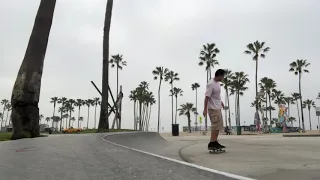 Venice Beach Small Quarterpipe Session