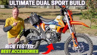 How I Turned my KTM 350EXC Into the Ultimate Dual Sport