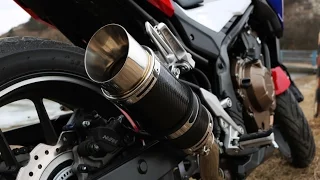 Honda CB500F - Slip-On Exhaust Sound