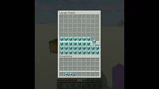 minecraft TRIPLE CHEST