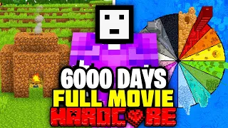 I Survived 6000 Days in Minecraft Hardcore! [FULL MINECRAFT MOVIE]