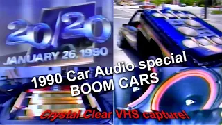 Boom Cars 20/20 1990s car audio ￼episode from VHS