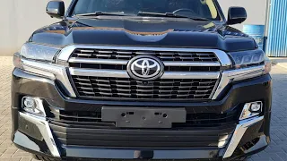 2021 Toyota Land Cruiser GXR Full Option Ultra Black Luxury SUV New Unboxing Arab