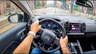 2022 Citroen C5 Aircross [1.2 131HP] |0-100| POV Test Drive #1337 Joe Black