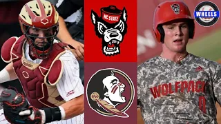 #20 NC State vs #7 Florida State Highlights (Great!) | 2024 College Baseball Highlights