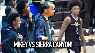 Mikey Williams Vs Bronny James Was About To Be A Movie! Mikey Scores 22 Points!