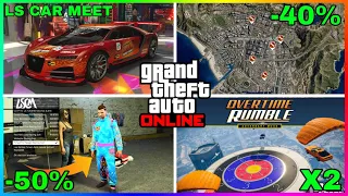 PROMO ET BONUS GTA ONLINE DU 21/9 + 2 VOITURES GRATUITES SUR GTA5 ONLINE