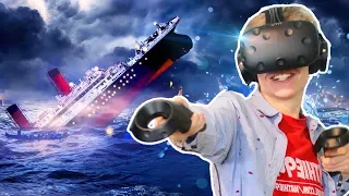 WITNESS THE SINKING OF THE TITANIC IN VIRTUAL REALITY | Titanic VR Experience