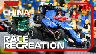 Race Recreation | 2024 Lego Chinese Grand Prix