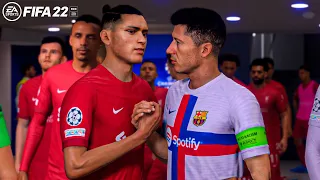 FIFA 22 | Barcelona Vs Liverpool Ft. Lewandowski, Nunez, Di Maria, | UEFA Champions League | 4K