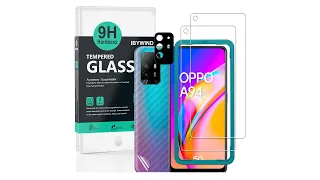 Oppo A94 5G Tempered glass ibywind Protector With Easy Install Kit And Camera Lens Protector