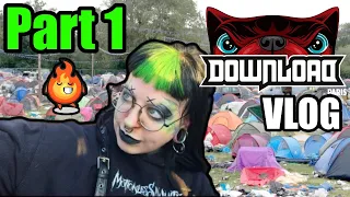 Download Festival Vlog *Friends, Fire & Butt Drinks* PART 1 // Emily Boo