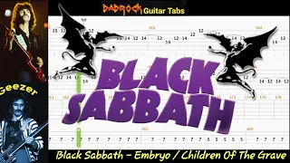 Embryo - Children Of The Grave - Black Sabbath - Guitar + Bass TABS Lesson