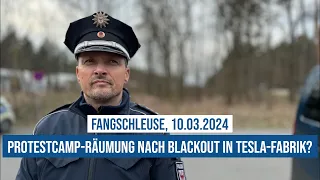10.03.2024 #TESLA-#Blackout: Protestcamp-Räumung? - Interview mit Polizeisprecher Roland Kamenz