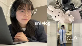 uni student life: dental school diaries, 6:30 am mornings, lots of studying, lunar new year 🐇!