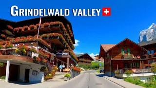 Grindelwald Valley 4K, unforgettable behind-the-wheel experience in Switzerland