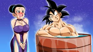 Goku And Chi Chi Bathing