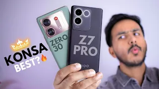 Infinix Zero 30 5G vs IQOO Z7 Pro- Most Demanded Comparison !