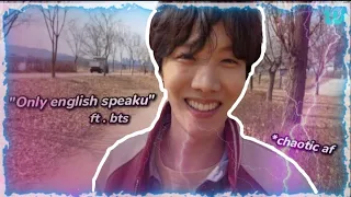 BTS SPEAKING ENGLISH COMPILATION 😂 | TRY NOT TO LAUGH ( OG CLIPS)