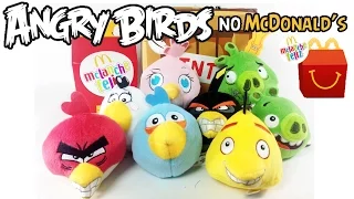 McLanche Feliz NOV 2015: Angry Birds coleção McDonald's