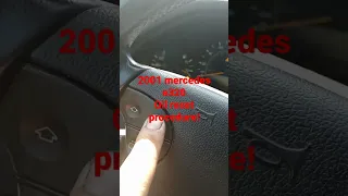 oil 🛢️ reset procedure for 2001 Mercedes e320!