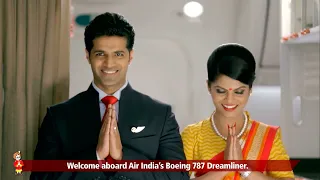 Air India B787 Safety Video (English)