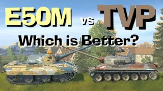 WOT Blitz Face Off || E 50 M vs TVP T 50/51