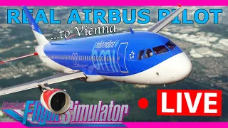 BMI Virtual Launched! Real Airbus Pilot Flies the Fenix A320 Live To Vienna