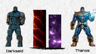 Darkseid vs Thanos Power Levels