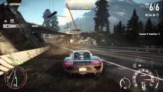 Need for Speed Rivals PS4 - Porsche 918 Spyder Jump - Turbo Jump