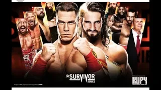 WWE Team cena vs Team authority, survival series (Highlight 2014)....