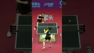 Ding Ning vs Suh Hyo Won Fantastic Long Rally #shorts