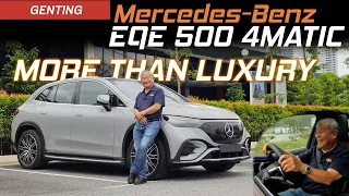 Mercedes-Benz EQE 500 SUV Joins GLC Convoy Up Genting! | Wet, Wet, Wet! | YS Khong Driving