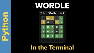 Simple Python Wordle Game Tutorial for Beginners