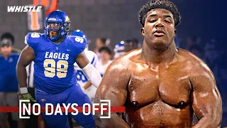 14-Year-Old TOP Football Recruit Is A 290-Pound BEAST! 🔥