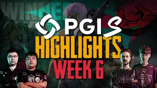 PUBG ESPORTS: BEST MOMENTS OF "PGI.S Week 6" | EXTREME SKILL | FUNNY SITUATIONS